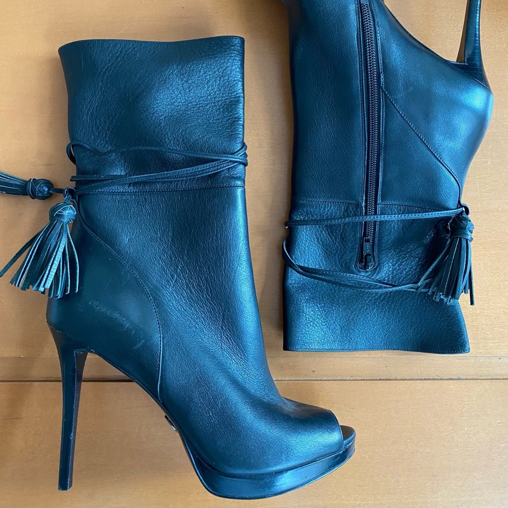 Michael kors - Rosalie open toed boots black